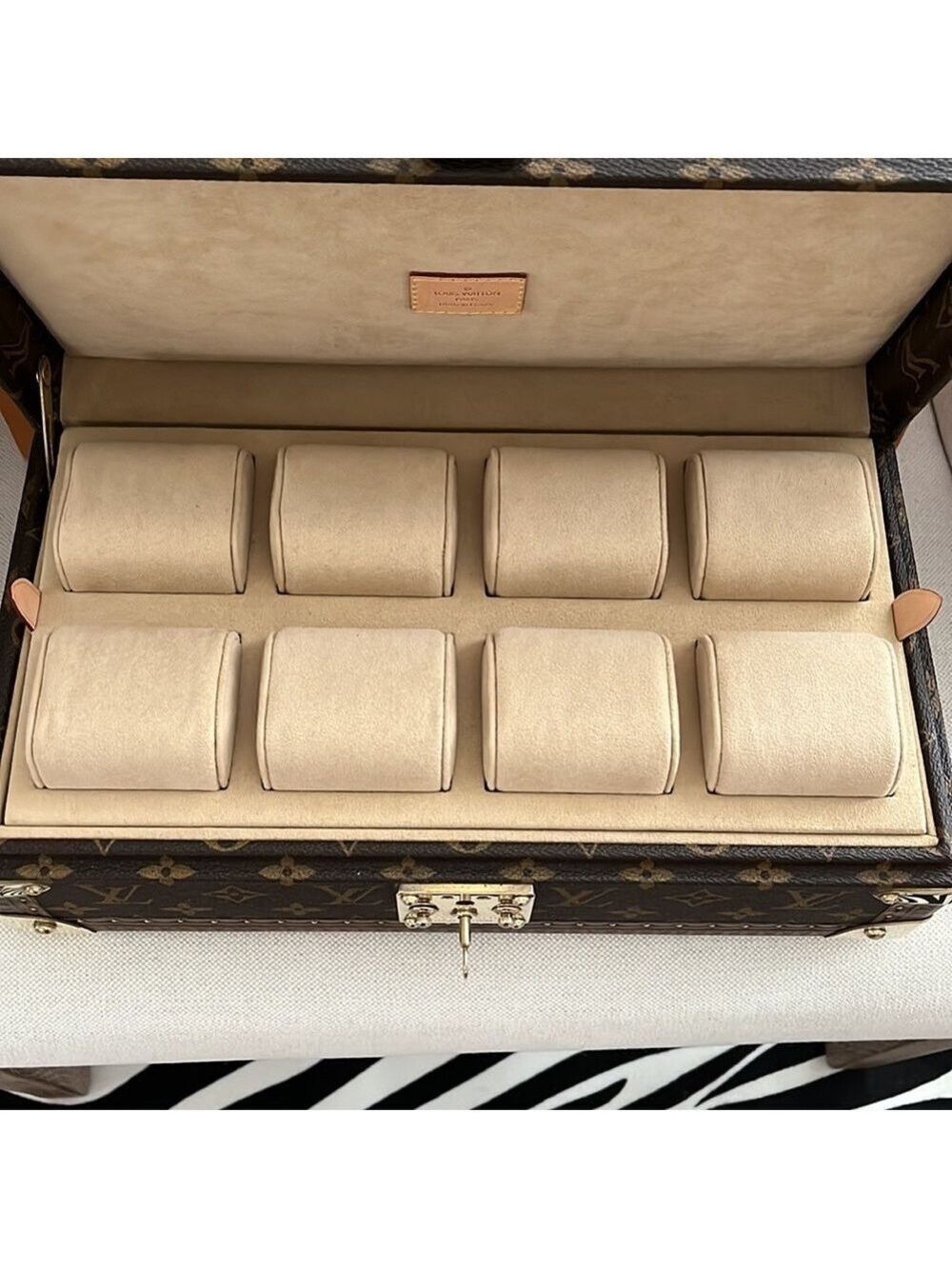 Louis Vuitton Monogram 8 Montres Watch Case - Picture 3 of 15